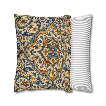 Moroccan Spanish Pillow Case Cover
