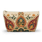 Indian Vintage Floral Mandala Makeup Pouch