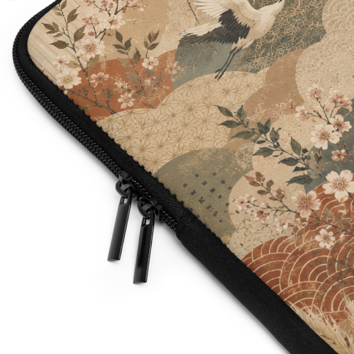 Vintage Japanese Painting Laptop Sleeve Case