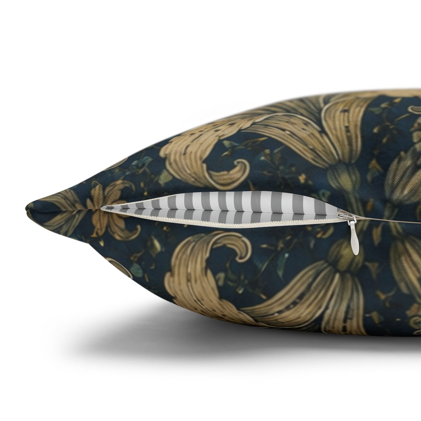 William Morris Damask Floral Lily Pillowcase Cover