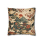 East Asian Vintage Landscape Pillow Case