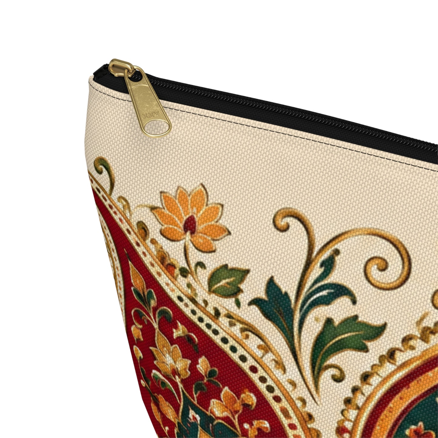 Indian Vintage Floral Mandala Makeup Pouch