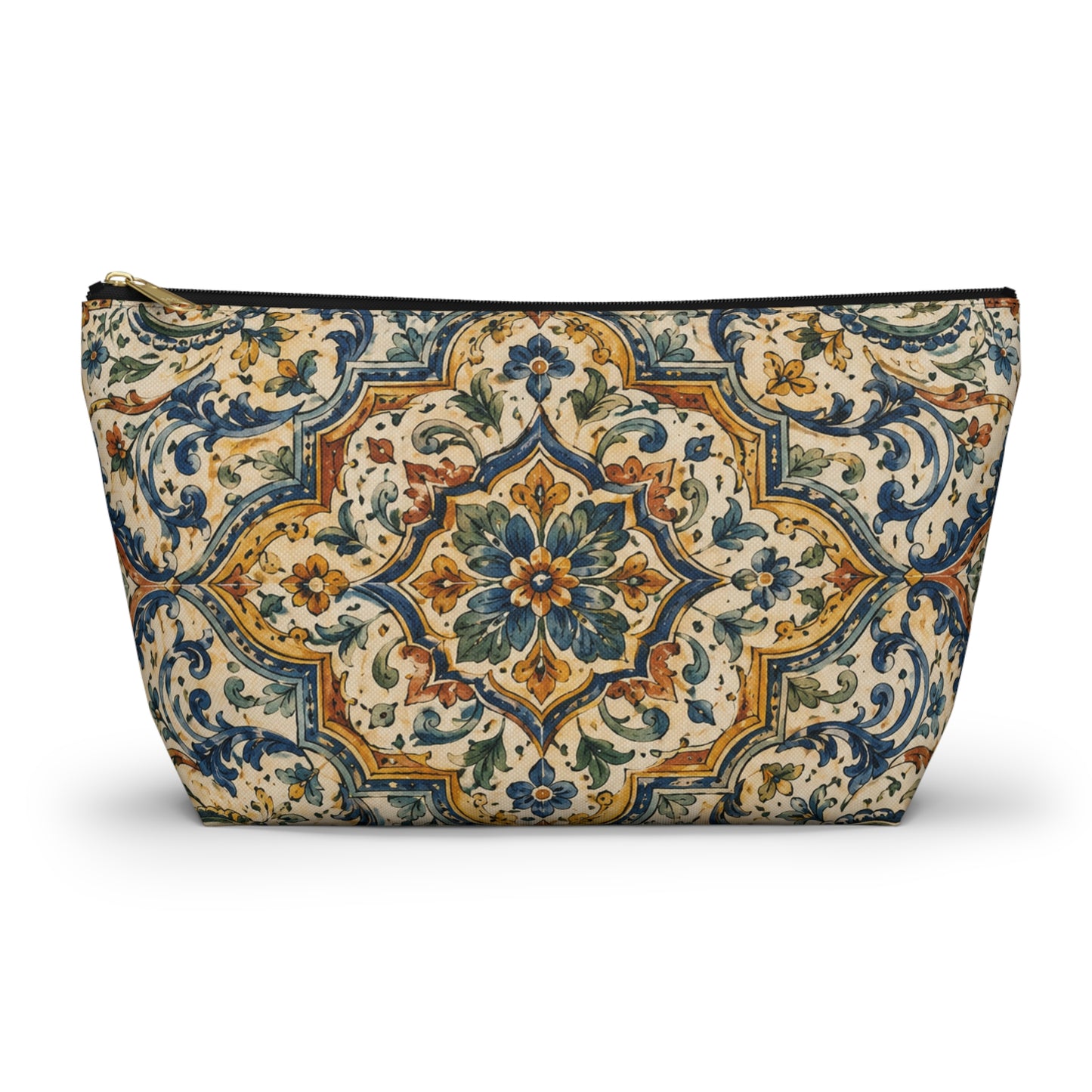 Moroccan Spanish T-Bottom Makeup Bag