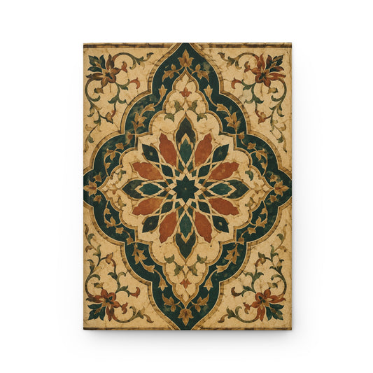 Vintage Moroccan Hardcover Journal