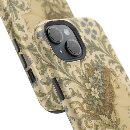 William Morris Vintage Portrait Magnetic iPhone Cases