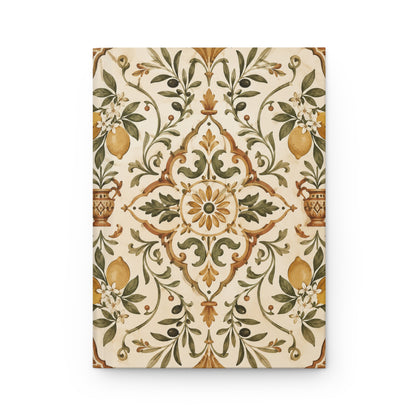 Mediterranean Moroccan Hardcover Journal