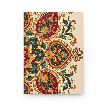Indian Vintage Floral Mandala Hardcover Journal