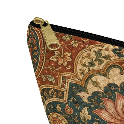 Indian Vintage Tapestry Makeup Accessory Pouch