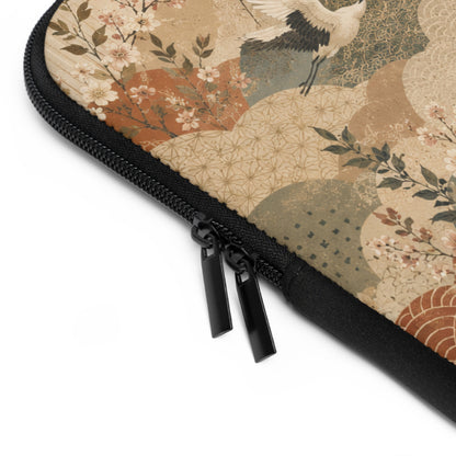 Vintage Japanese Painting Laptop Sleeve Case