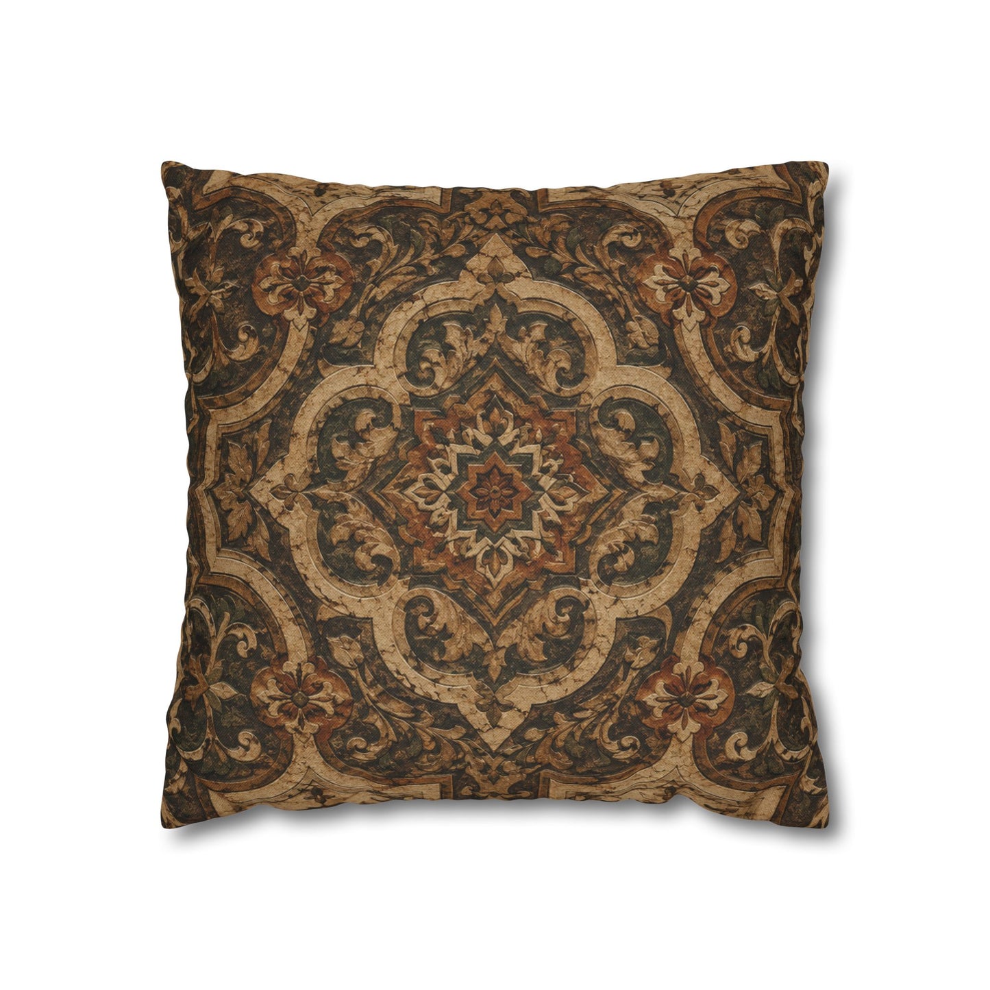 Moroccan Mandala Pillow Case Cover