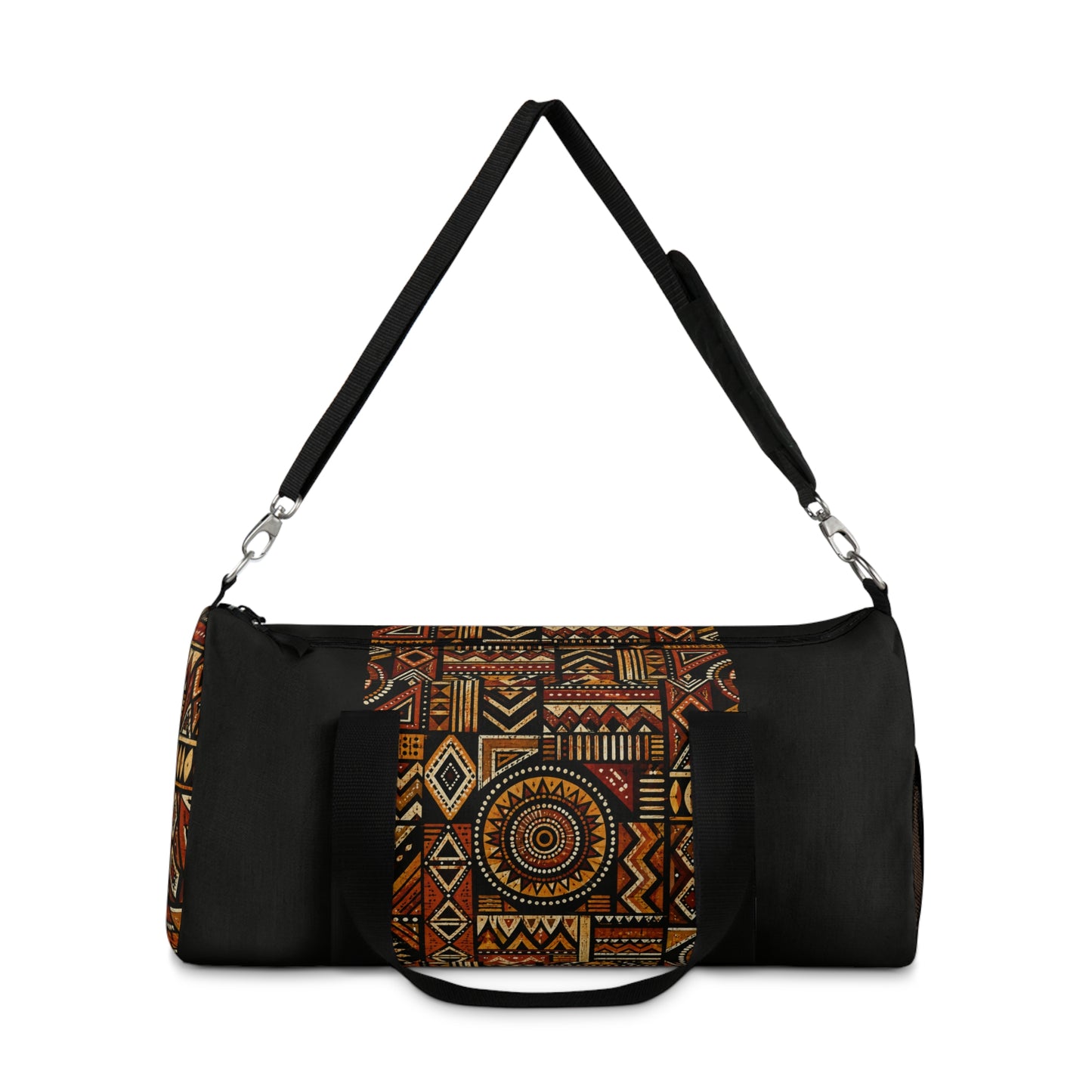 African Tribal Geometric Gym Duffel Bag