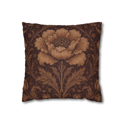 William Morris Floral Damask Rose Pillowcase Cover