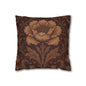 William Morris Floral Damask Rose Pillowcase Cover