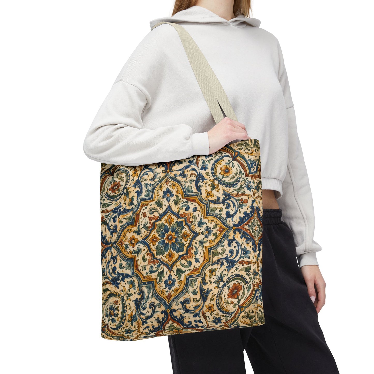 Moroccan Spanish Full Art Tote Bag
