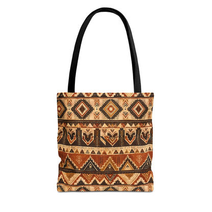 African Tribal Traditional Pattern Full Art Tote Bag