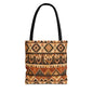 African Tribal Traditional Pattern Full Art Tote Bag