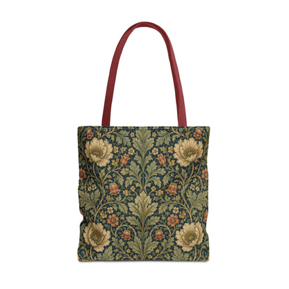William Morris Vintage Botanical Full Art Tote Bag