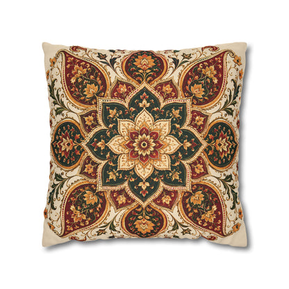 Indian Vintage Floral Mandala Bohemian Pillow Case cover