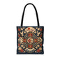 East Asian Vintage Oriental Medallion Full Art Tote Bag