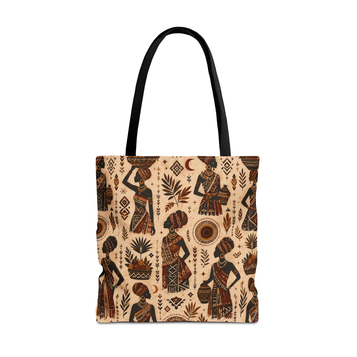 African Woman Figures Full Art Tote Bag