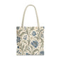William Morris Blue Floral Vine Full Art Tote Bag