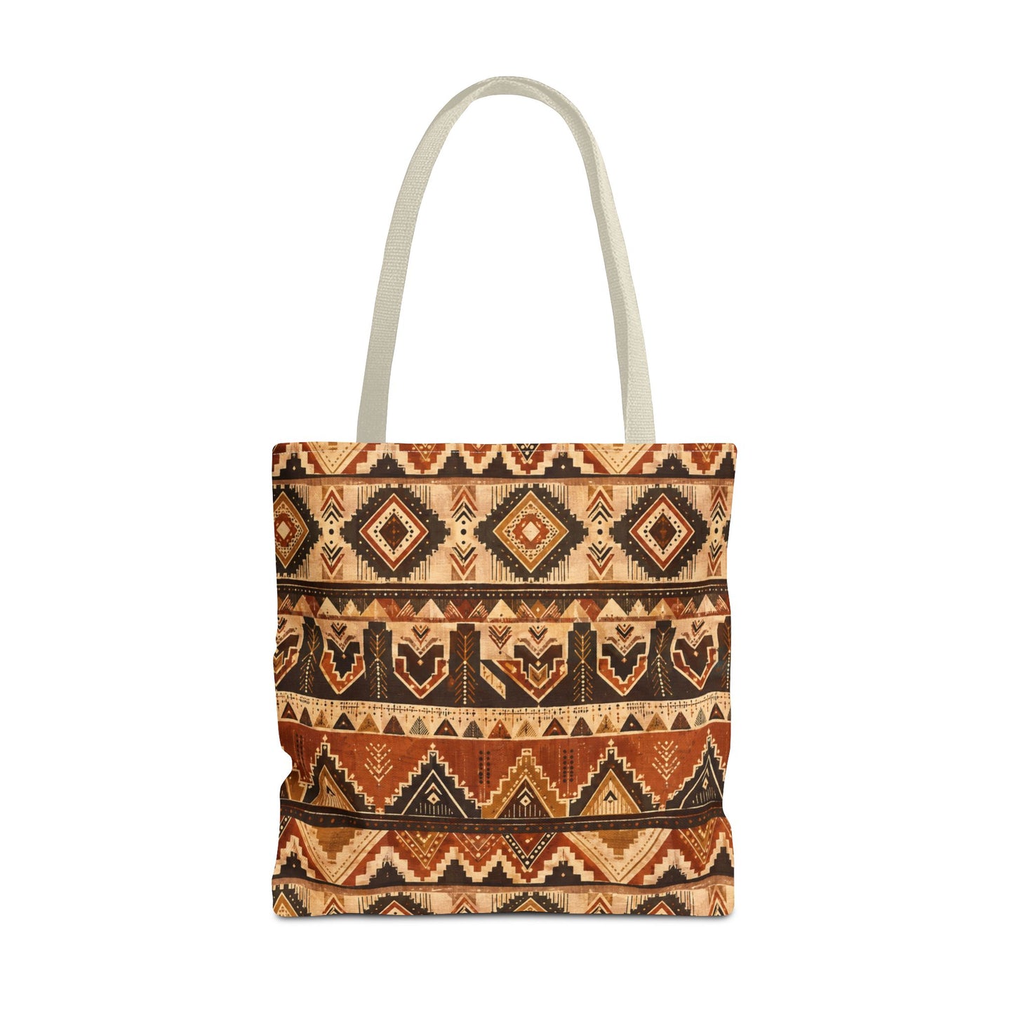 African Tribal Traditional Pattern Full Art Tote Bag