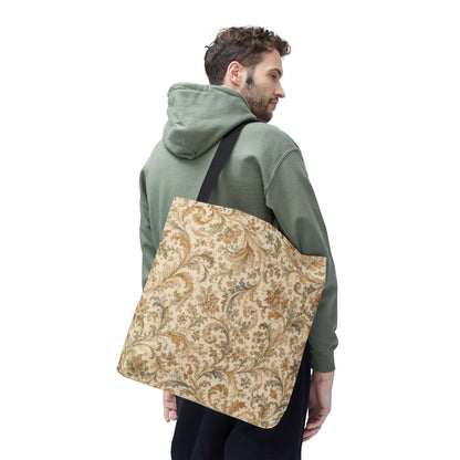 William Morris Floral Scroll Damask Full Art Tote Bag