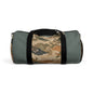 Vintage Japanese Cadet Blue Animal Landscape Duffel Gym Bag