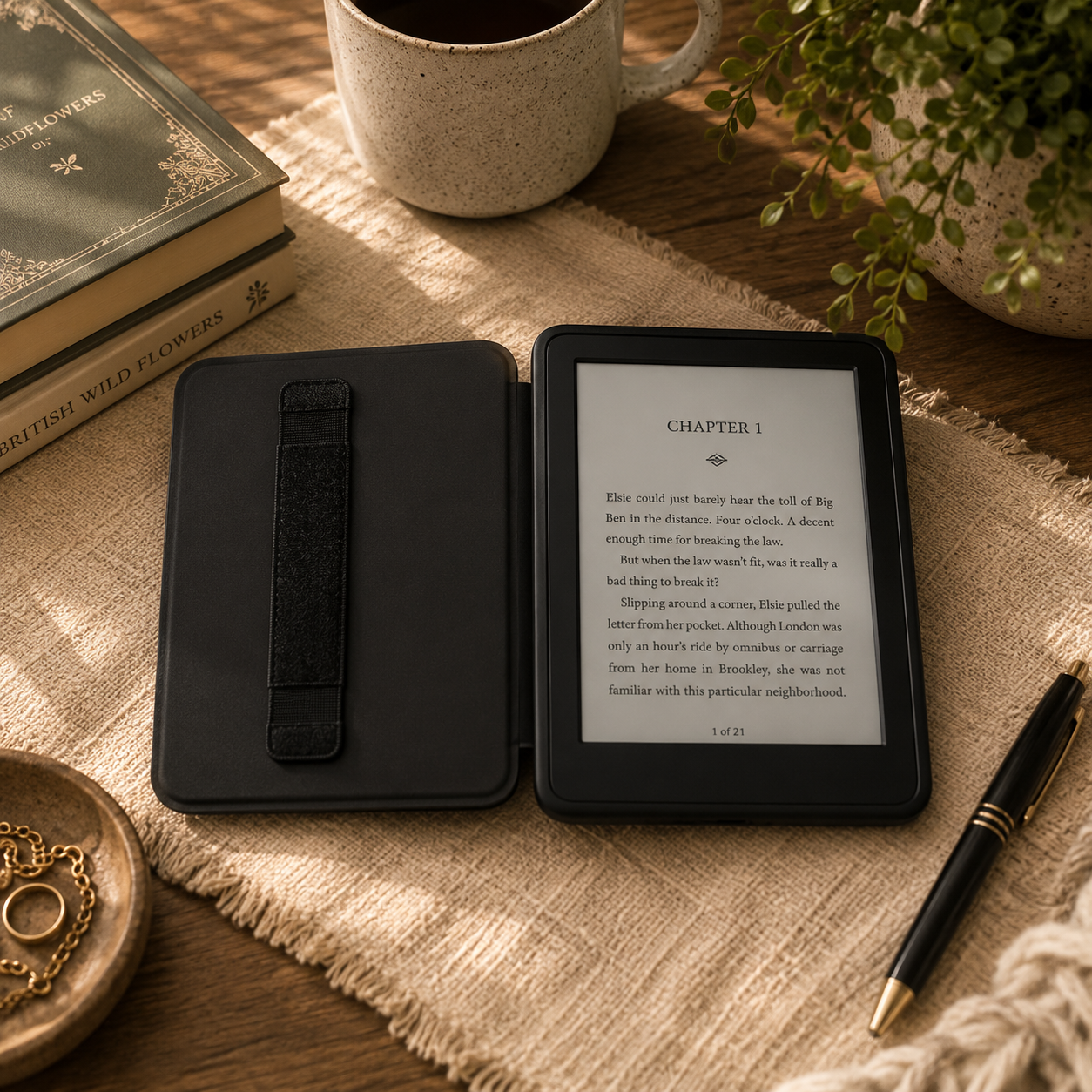 East Asian Vintage Oriental Medallion Kindle Case
