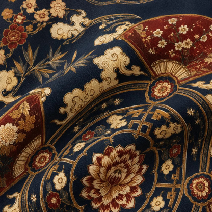 East Asian Mandala Full Art Tote Bag