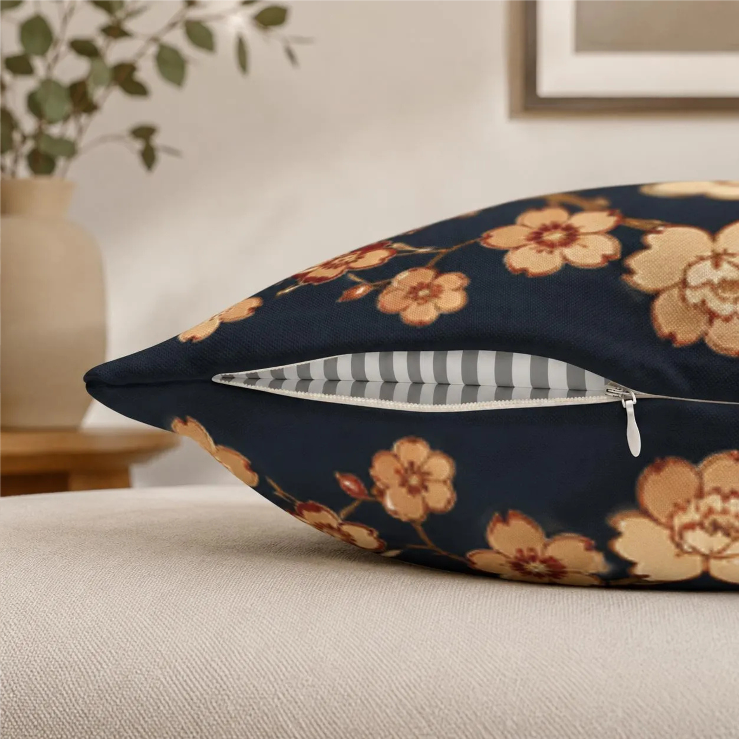East Asian Mandala Pillow Case