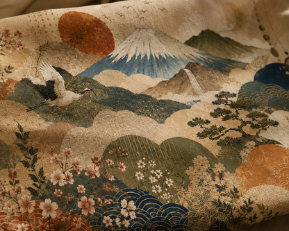 Vintage Japanese Painting Weekender Tote Bag