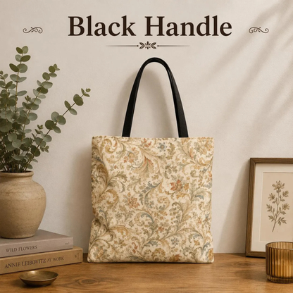 William Morris Floral Scroll Damask Full Art Tote Bag