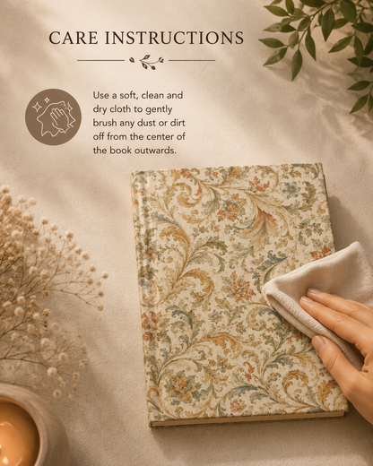 William Morris Floral Scroll Hardcover Journal