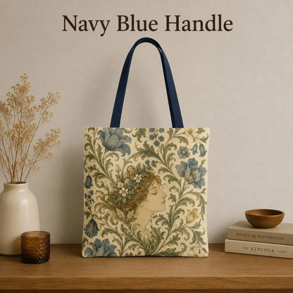 William Morris Vintage Portrait Full Art Tote Bag