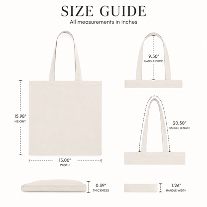 100% Cotton William Morris Vintage Tote Bag