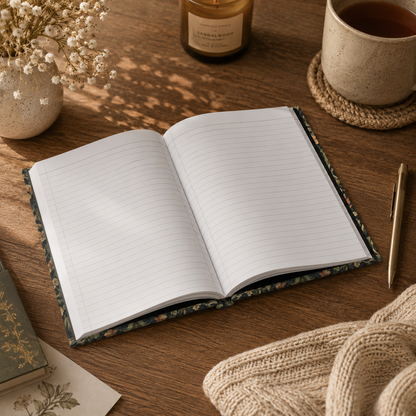 William Morris Vintage Botanical Hardcover Journal