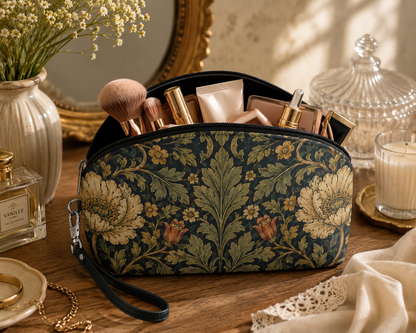 William Morris Botanical Makeup Cosmetic Bag