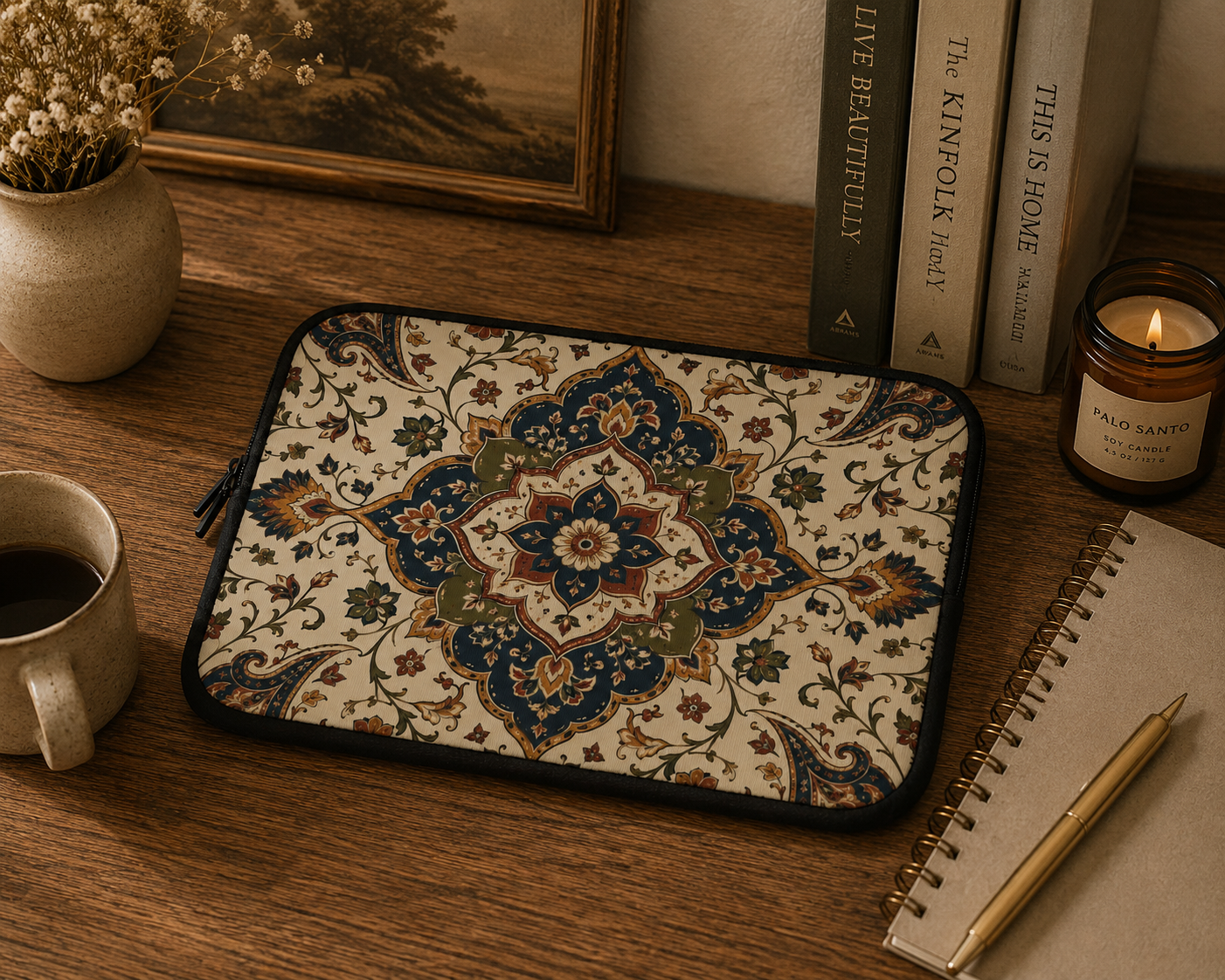 Indian Vintage Persian Laptop Sleeve