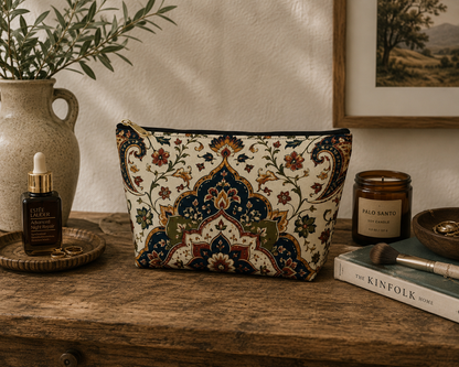 Indian Persian Vintage Makeup Accessory Pouch