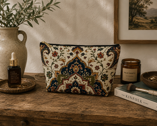 Indian Persian Vintage Makeup Accessory Pouch