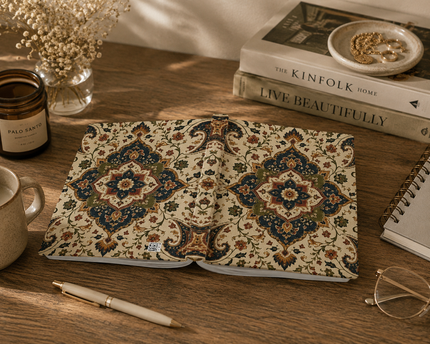 Indian Vintage Persian Hardcover Journal