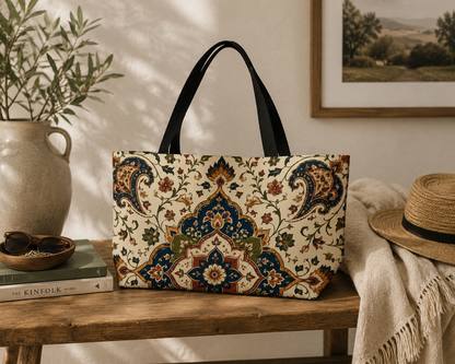 Indian Vintage Persian Weekender Tote Bag