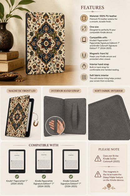 Indian Vintage Persian Kindle Case