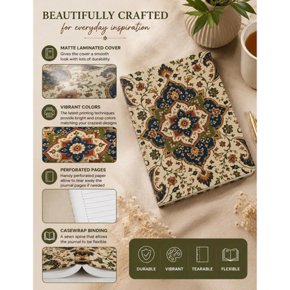 Indian Vintage Persian Hardcover Journal
