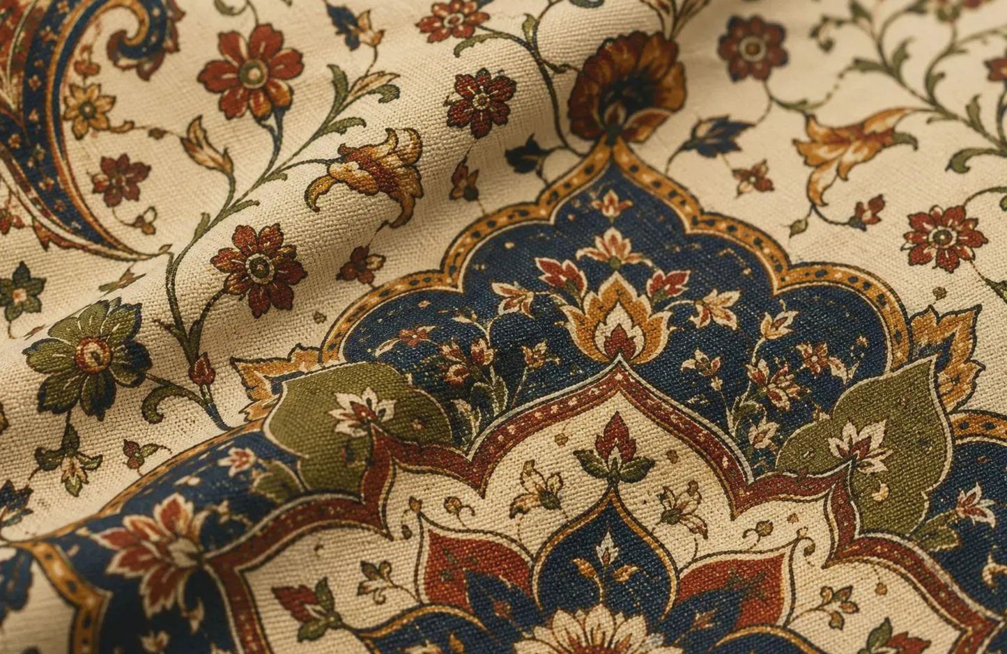 Indian Persian Vintage Full Art Tote Bag