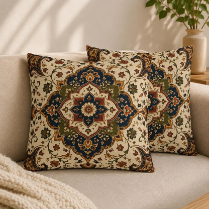 Indian Persian Vintage Pillow Case Cover