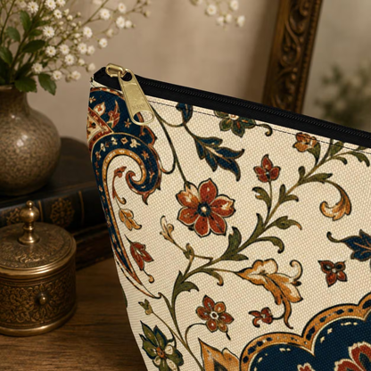 Indian Persian Vintage Makeup Accessory Pouch