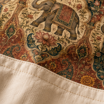 100% Cotton Indian Vintage Tapestry Tote Bag