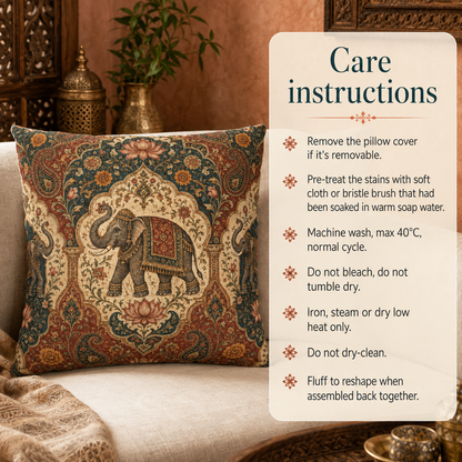Indian Vintage Tapestry Pillow Case Cover